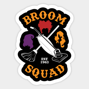 Broom Squad Sticker